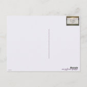 vuurtoren briefkaart (Achterkant)