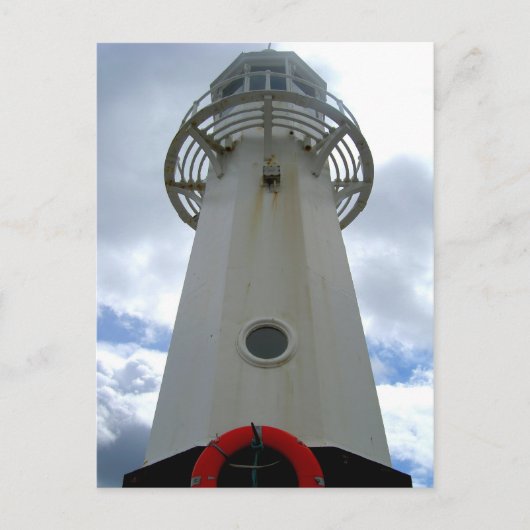 vuurtoren briefkaart (Voorkant)