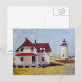 vuurtoren — briefkaart (Voorkant / Achterkant)