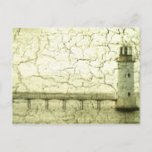 vuurtoren briefkaart (Voorkant)