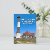 Vuurtoren, Briefkaart van New York (Staand voorkant)