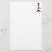 Vuurtoren briefpapier voor het schrijven (Voorkant)