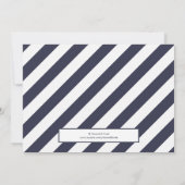 Vuurtoren bruiloft kaart (Achterkant)