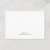 Vuurtoren bruiloft receptie informatiekaartje (Achterkant)