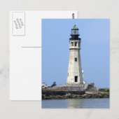 vuurtoren - Buffalo, New York Briefkaart (Voorkant / Achterkant)