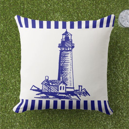 vuurtoren buitenkussen (Gras)