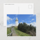 vuurtoren byron bay briefkaart (Voorkant / Achterkant)