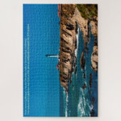 vuurtoren Californië Point Arena Legpuzzel (Verticaal)