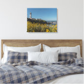 vuurtoren canvas afdruk (Insitu (Slaapkamer))
