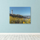 vuurtoren canvas afdruk (Insitu (Houten vloer))