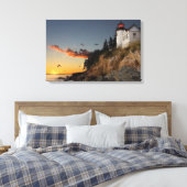 vuurtoren canvas afdruk (Insitu (Slaapkamer))