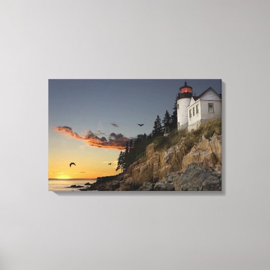 vuurtoren canvas afdruk (Voorkant)