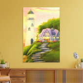 Vuurtoren Canvas Afdruk (Insitu (Woonkamer))