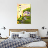Vuurtoren Canvas Afdruk (Insitu (Slaapkamer))