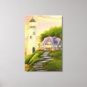 Vuurtoren Canvas Afdruk (Voorkant)