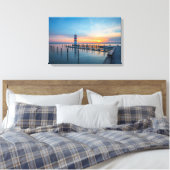 vuurtoren canvas afdruk (Insitu (Slaapkamer))