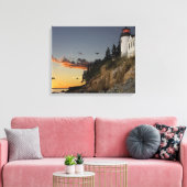 vuurtoren canvas afdruk (Insitu (Woonkamer))