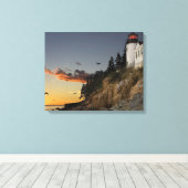 vuurtoren canvas afdruk (Insitu (Houten vloer))