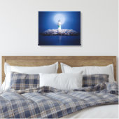 vuurtoren canvas afdruk (Insitu (Slaapkamer))