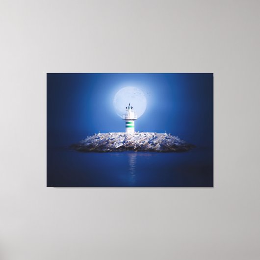 vuurtoren canvas afdruk (Voorkant)