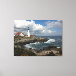 vuurtoren canvas afdruk