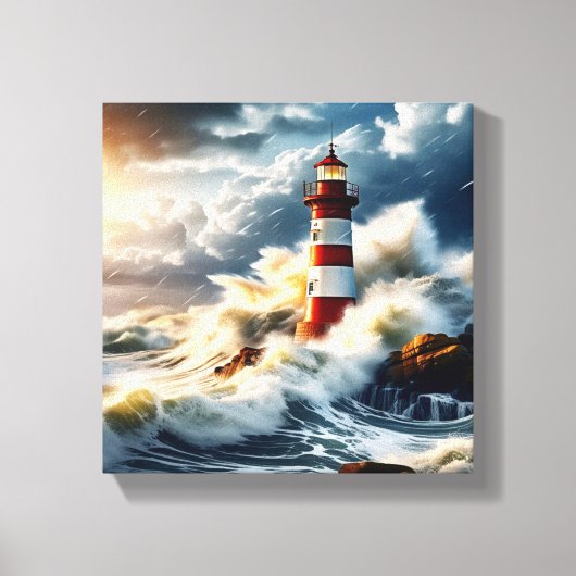 vuurtoren canvas afdruk (Voorkant)