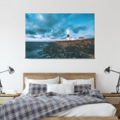 vuurtoren canvas afdruk (Insitu (Slaapkamer))