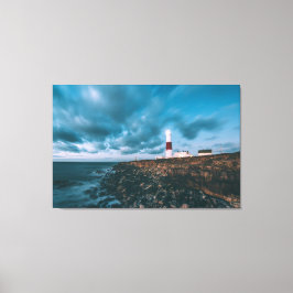 vuurtoren canvas afdruk