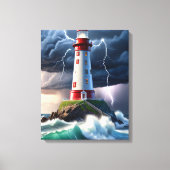vuurtoren canvas afdruk (Voorkant)