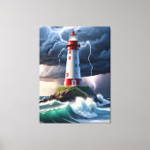 vuurtoren canvas afdruk (Voorkant)