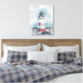 vuurtoren canvas afdruk (Insitu (Slaapkamer))