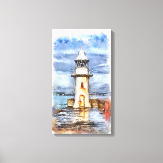 vuurtoren canvas afdruk (Voorkant)