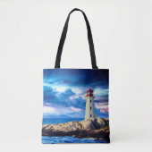 vuurtoren - Canvas tas (Voorkant)