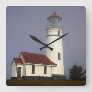 vuurtoren, Cape Blanco, Cape Blanco State Park Vierkante Klok