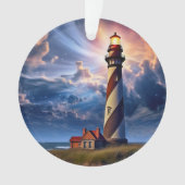 Vuurtoren Cape Hatteras, NC Ornament (voorkant)