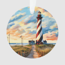 Vuurtoren Cape Hatteras Ornament