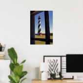 Vuurtoren Cape Hatteras Poster (Thuiskantoor)