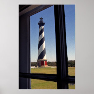 Vuurtoren Cape Hatteras Poster