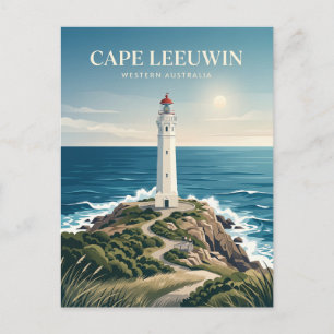 Vuurtoren Cape Leeuwin Augusta Australië Briefkaart