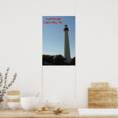Vuurtoren, Cape May, NJ Poster (Keuken)