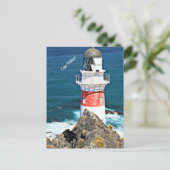 Vuurtoren Cape Palliser, Nieuw-Zeeland Briefkaart (Staand voorkant)