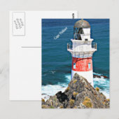 Vuurtoren Cape Palliser, Nieuw-Zeeland Briefkaart (Voorkant / Achterkant)