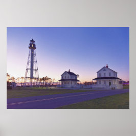 Vuurtoren Cape San Blas, Port St. Joe, Florida Poster