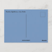 Vuurtoren Caribou Nova Scotia Briefkaart (Achterkant)