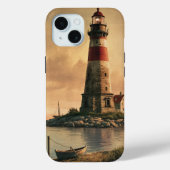 vuurtoren Case-Mate iPhone case (Achterkant)