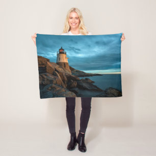 vuurtoren   Castle Hill Lighthouse Fleece Deken