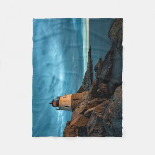 vuurtoren | Castle Hill Lighthouse Fleece Deken (Voorkant)