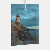 vuurtoren | Castle Hill Lighthouse Glas Ornament (Voorkant Rechts)