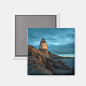 vuurtoren | Castle Hill Lighthouse Magneet (Voorkant / Achterkant)