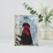  vuurtoren close-up briefkaart (Staand voorkant)